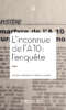 Georges Brenier & Adrien Cadorel, L’inconnue de l’A10